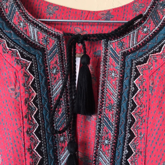 NWT Free People blouse in light cotton - Picture 4 of 5